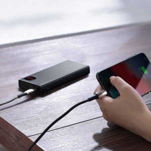 پاوربانک باسئوس مدل PPADM20S ظرفیت 20000 میلی آمپر ساعت